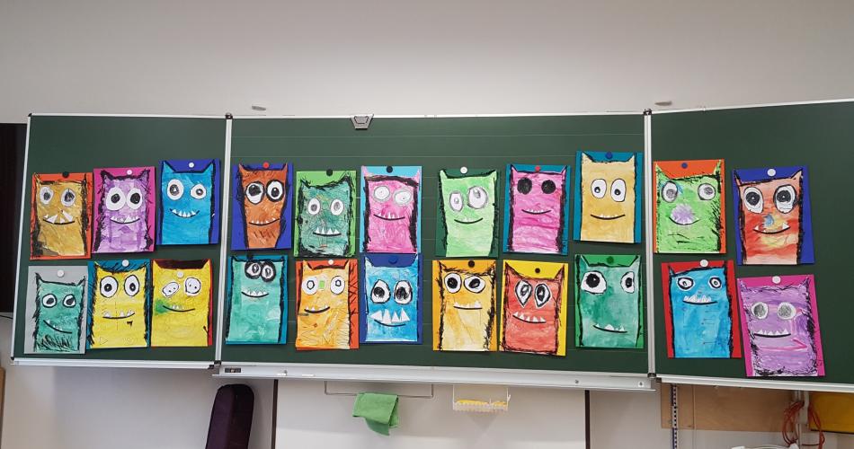 Kunstunterricht in den ersten Schulwochen