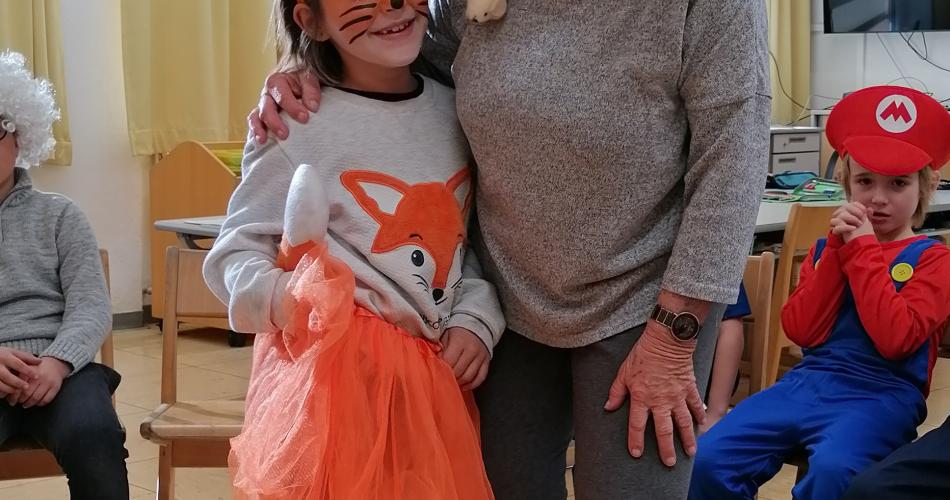 Fasching in der 1b Klasse