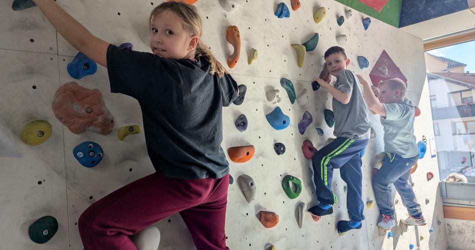 Kletterspaß im B4